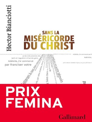 cover image of Sans la miséricorde du Christ